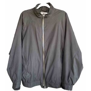 DryJoys FJ Tour Collection Men's Golf Jacket Black Size Medium Lightweight